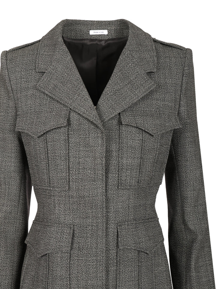 Mcqueen Uniform-Style Jacket Giacche - Grey | 8a506bb6a8f59970c177331305ce0a8b0046ed14