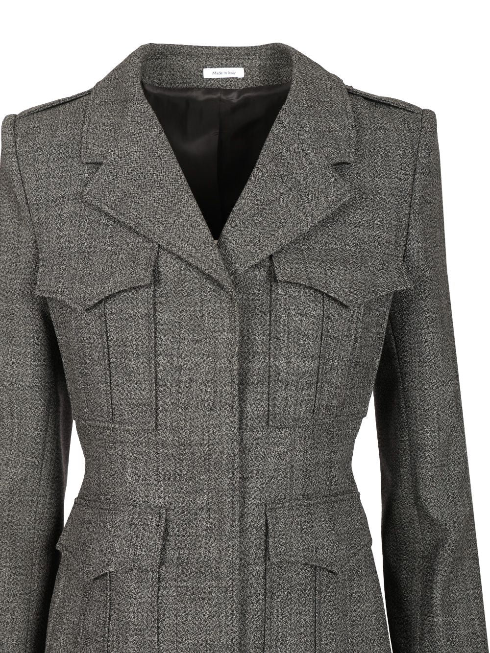 Mcqueen Uniform-Style Jacket Giacche - Grey | 80214a900839c4a97f79ee8c6fd6ab2f38c4fd47