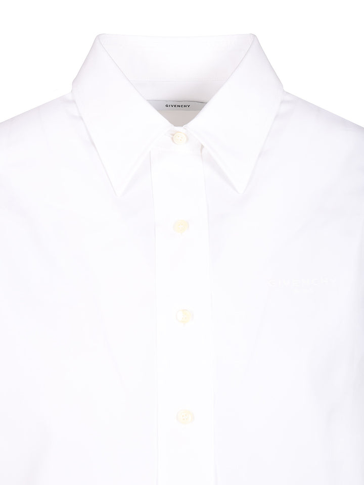 Givenchy Cotton Poplin Shirt Shirts - Bianco | 0d0070e37c41cf9ffbefc8d626e40649570bb8ed