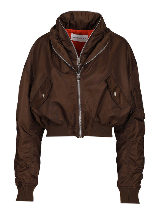 Bomber Jacket Giacche Marrone