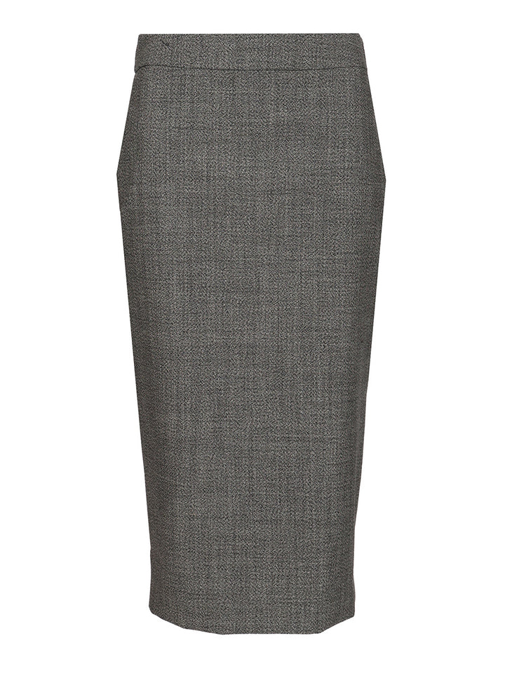 Mcqueen Uniform Style Skirt Gonne - Grey | 8579181da04ebb57fb7b9bb9052c4c7cefa3879a