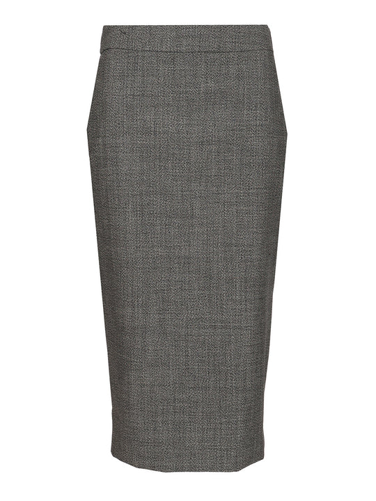 Uniform Style Skirt Gonne Grey