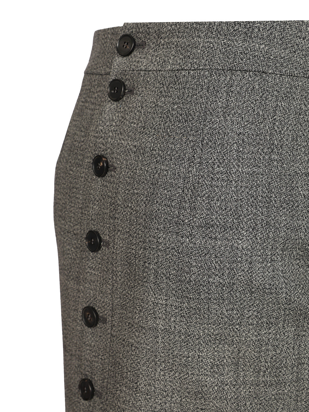 Mcqueen Uniform Style Skirt Gonne - Grey | cee658ca2cc6b4e566204c7c1967a31f2a379461
