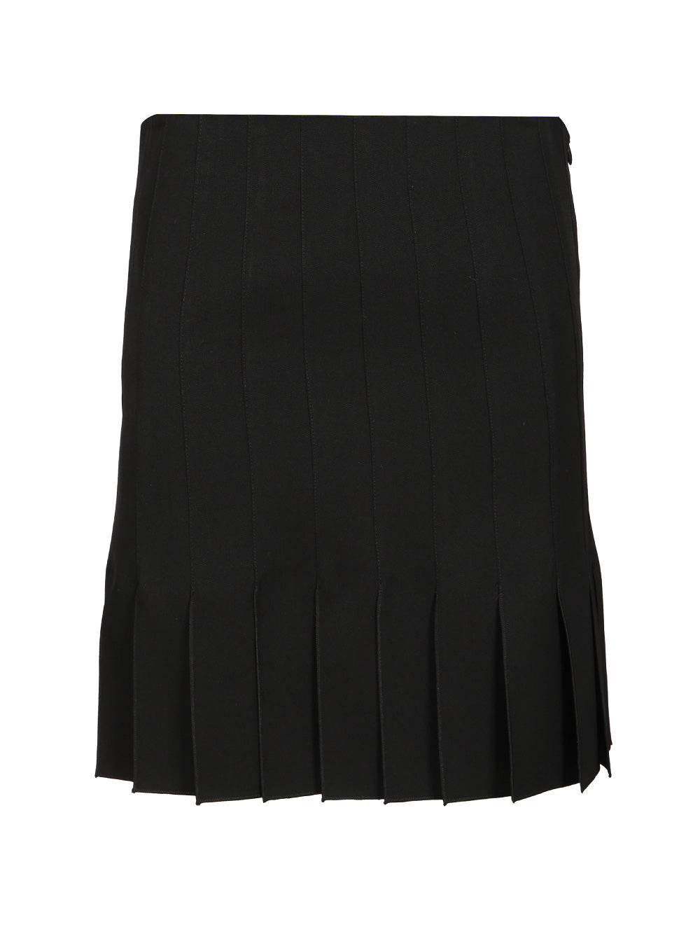 Marni Pleated Wool Mini Skirt Gonne - Nero | 6dd30b386a2fdbe0f770fb92fdecca34bac89b88