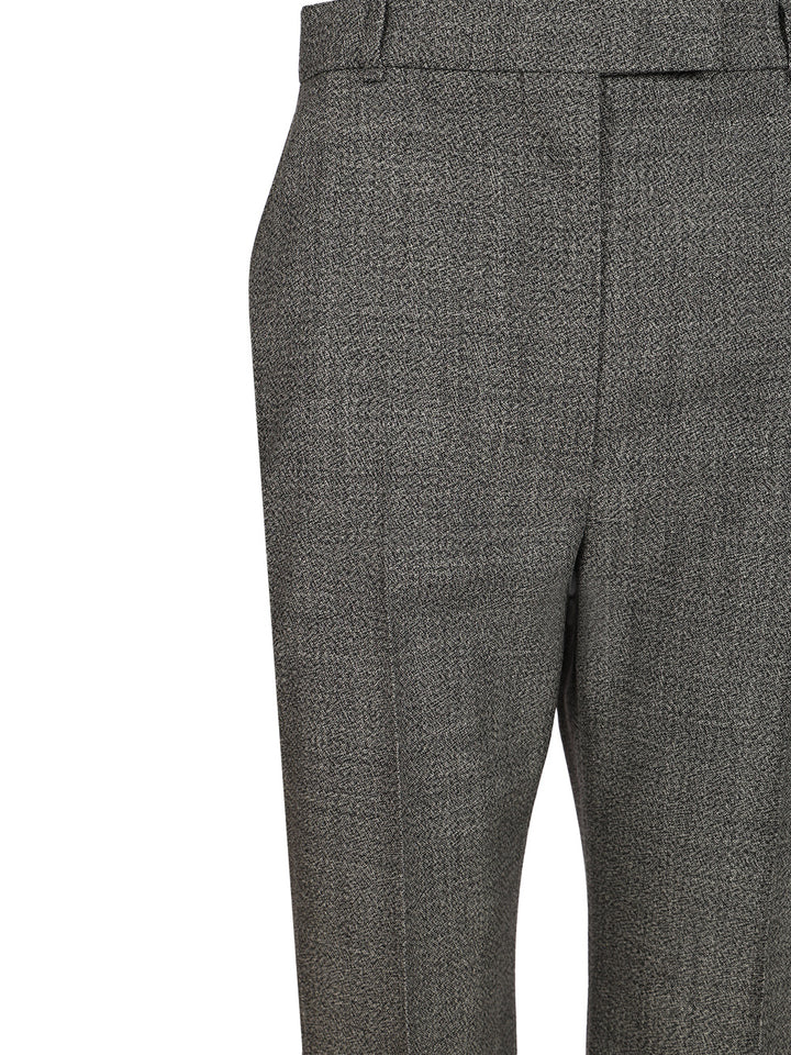 Mcqueen Uniform-Style Trousers - Grey | 09d39be82bed8bbb016728e74a57b5ed5af1b99d