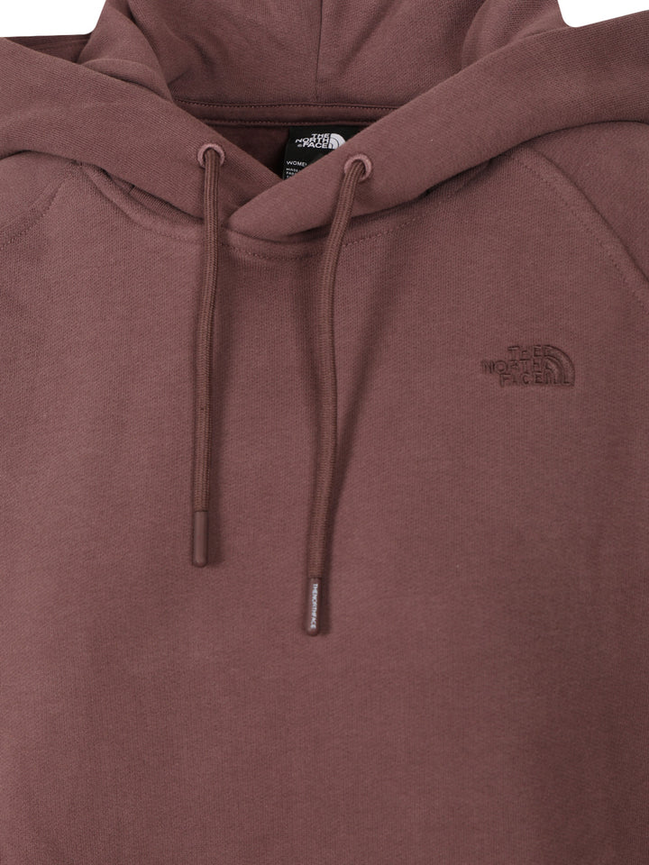 The North Face Relaxed Cotton Hooded Dress Abiti - Marrone | 2655855d3d8d33746bc2092b3ba2f5f9ae261f99