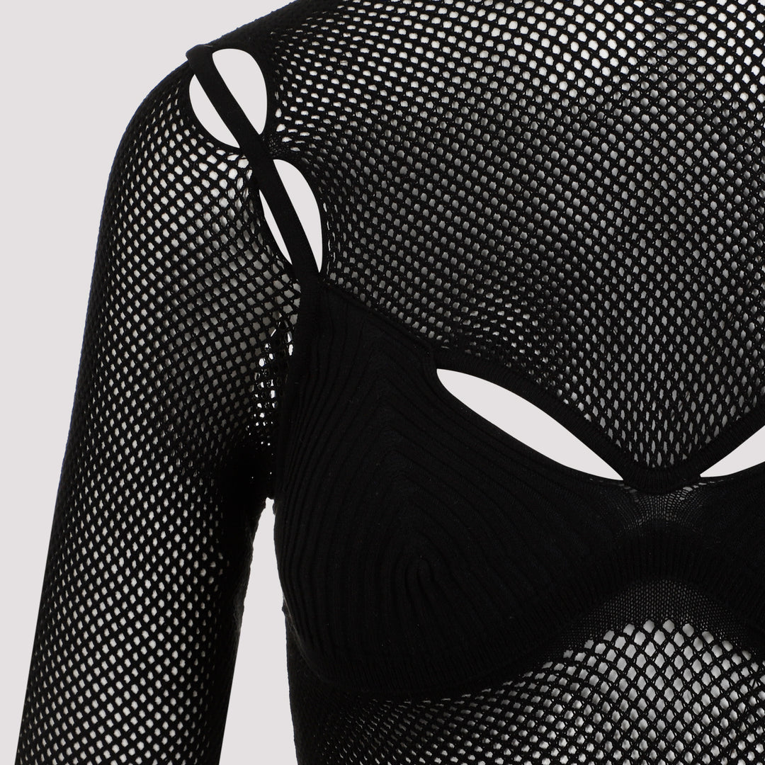 Off White Top - Nero | 3d24d2cbee8e4b011f25e491f5dacd691da7d415