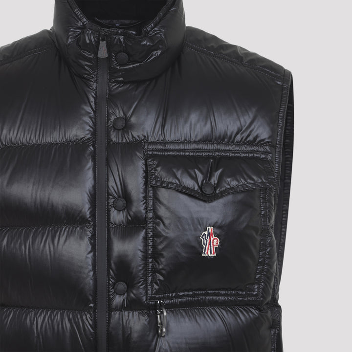 Moncler Grenoble Gilet - Nero | 36bc7d0fca416b6a2e4ed9c449af002434a52d00