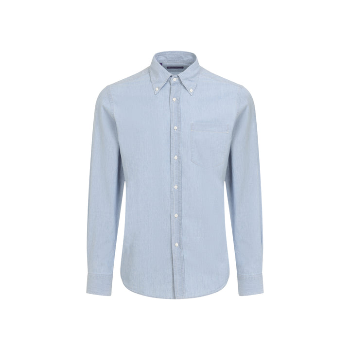 Ralph Lauren Purple Label Shirts - Blu | 0a32a66f7fa20d5ffd128b9bf3d05976355a9926