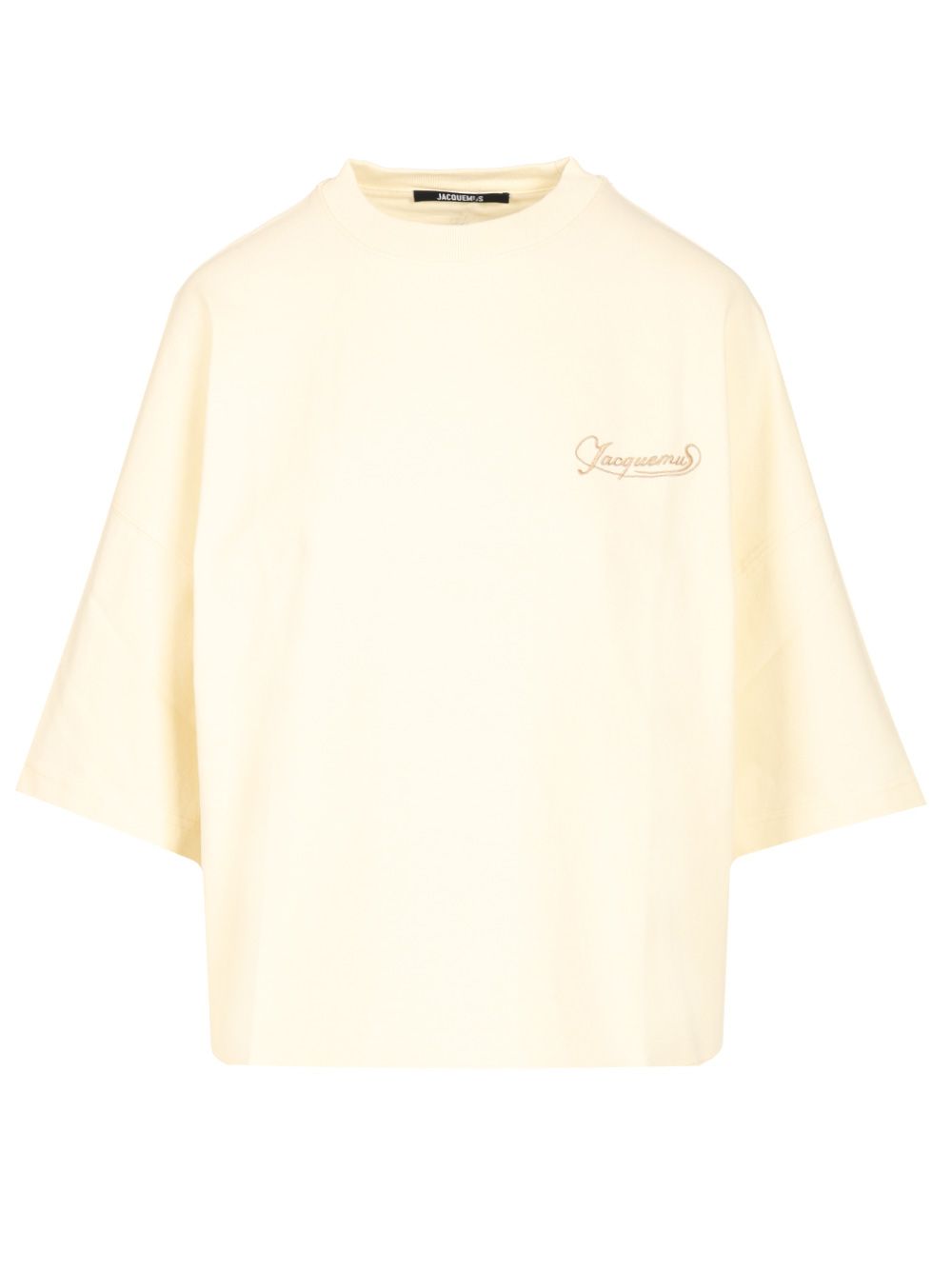 Jacquemus Corto T-Shirt - Giallo | e6bfa6f19e82792fa1a2247d4961321273a8d58c
