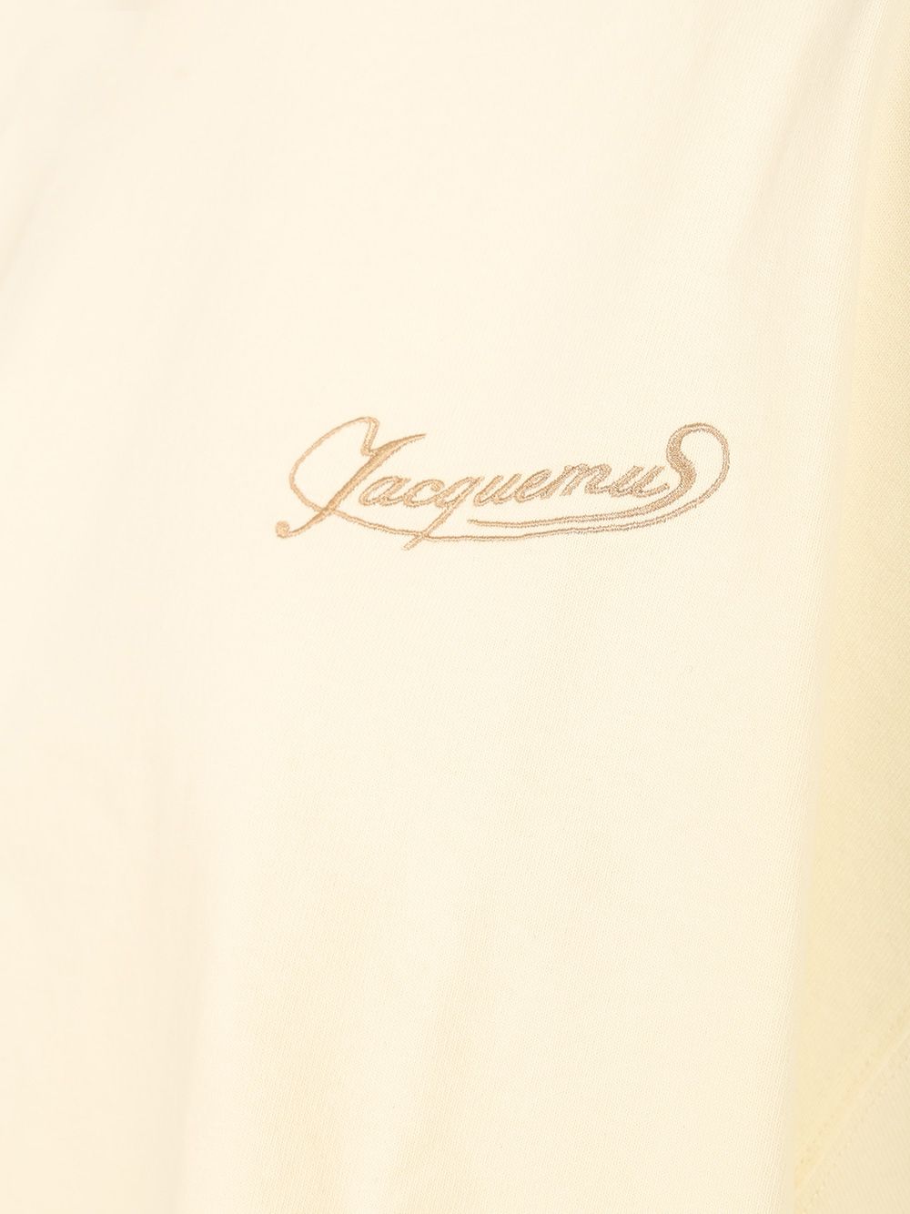 Jacquemus Corto T-Shirt - Giallo | d90903a2197b6b6ab30082e12ddba11072f31bbe