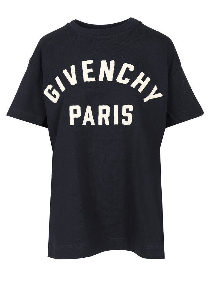 Givenchy Givenchy Loose-Fit T-Shirt - Blu | 63bed56a6e097abeda73660d83af27c8ab622250