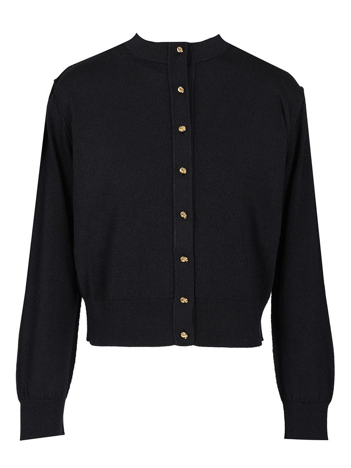 Bottega Veneta Cotton And Viscose Twin-Set Knitwear - Blu | 6e8fd4eac0beb86341d1b0e8f3316e45d2e5a577