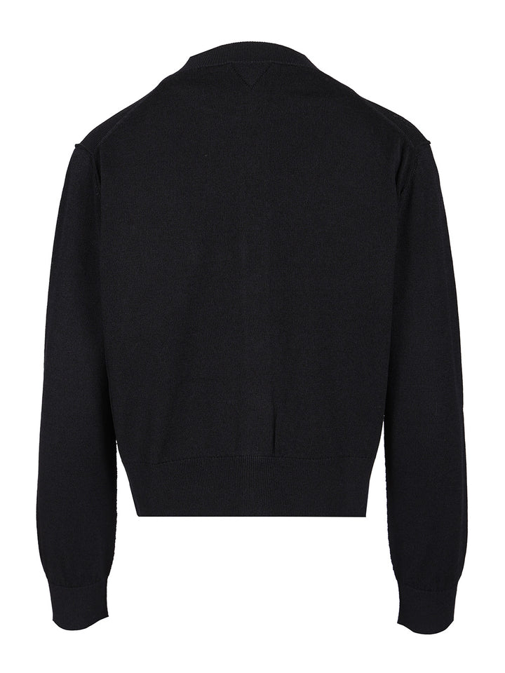 Bottega Veneta Cotton And Viscose Twin-Set Knitwear - Blu | 838fd3e21339d79b9c558e36819c2af26d0e6936