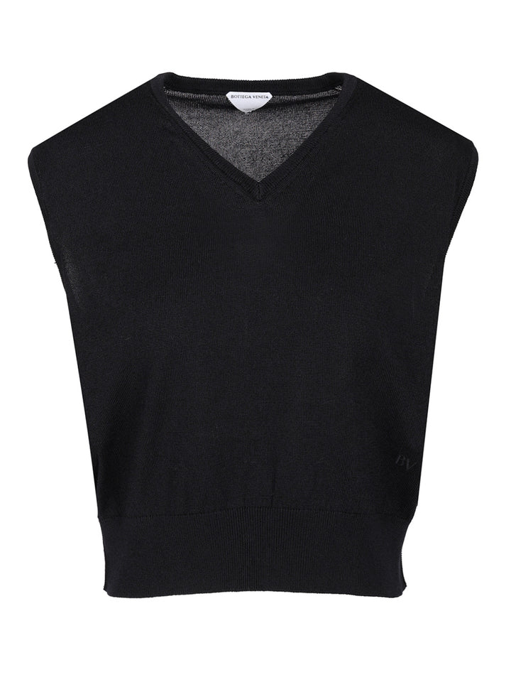 Bottega Veneta Cotton And Viscose Twin-Set Knitwear - Blu | 52652df90040852c14c1b8128de82ac8c990781f