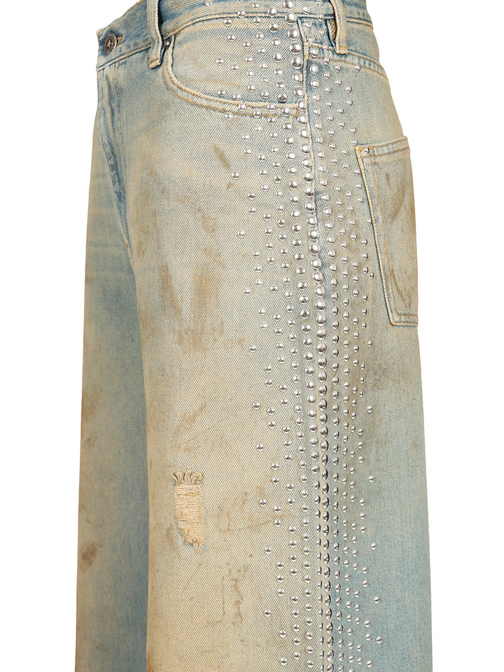 Golden Goose Deluxe Brand Boyfriend Jeans - Blu | c822006780970dd42409e937e63402d174f2e7ac