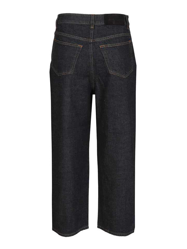 Givenchy Cocoon Denim Trousers Jeans - Blu | a18abe1715f83058b3d64b75ba5c9eec40b021a3