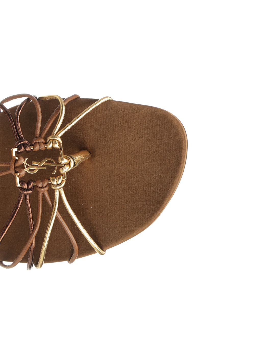 Saint Laurent Babylone Sandali - Marrone | 4722d52cbe0a45db084df58931aa99082d1713cb