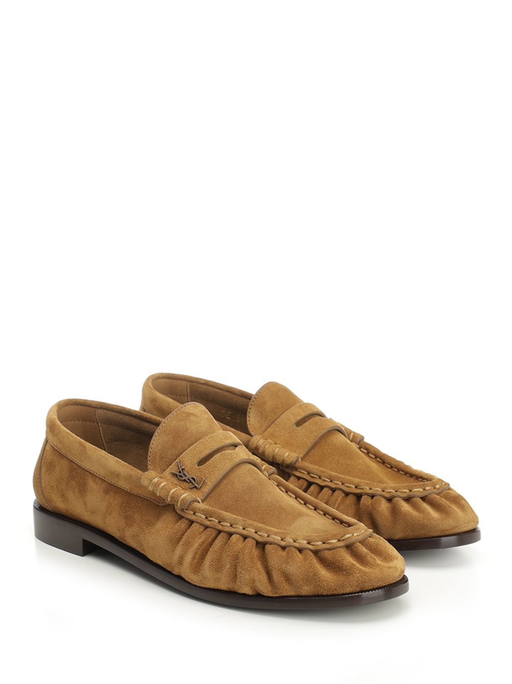Saint Laurent Le Loafer Scarpe basse - Marrone | 7508535b026a429a55a83107fbba61277650326e