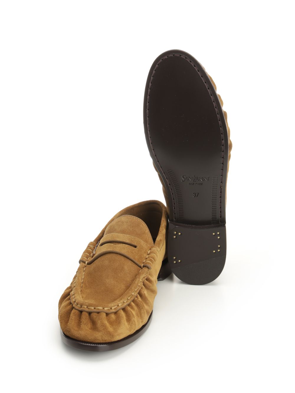 Saint Laurent Le Loafer Scarpe basse - Marrone | a31e49bb00fd8a0997f9640053a5ec7ee1631ef8