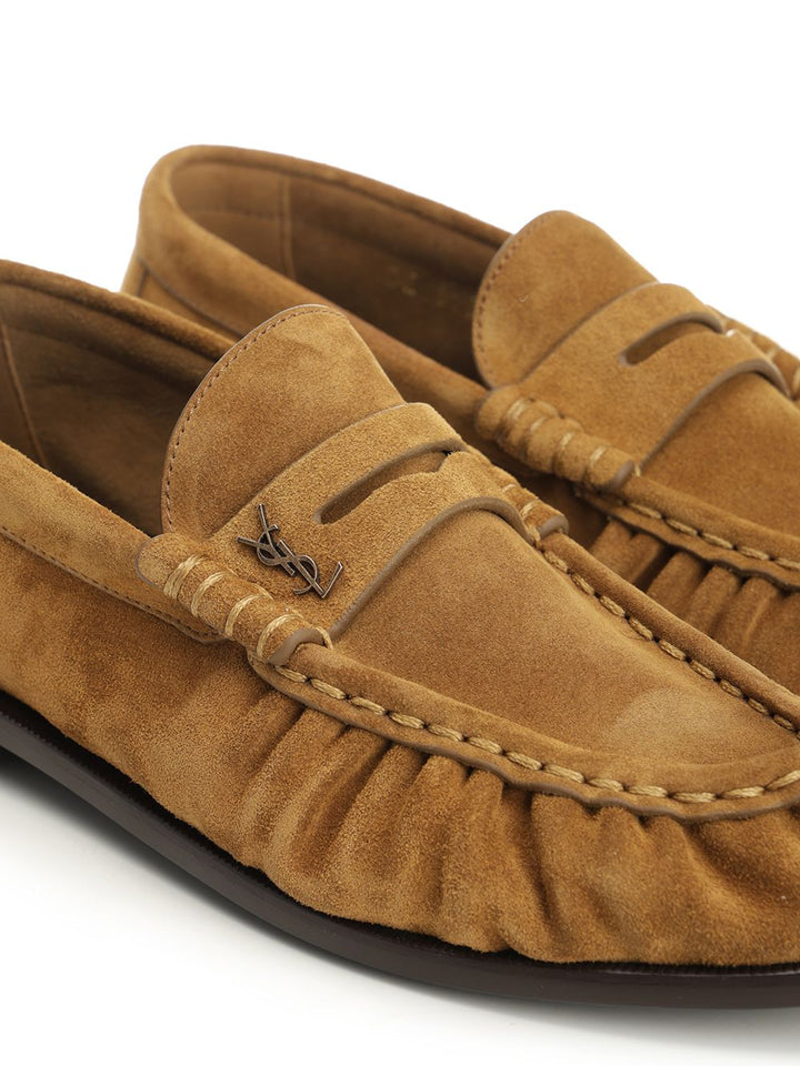Saint Laurent Le Loafer Scarpe basse - Marrone | d29b81174eb934c509497171981ec41754dcaca4