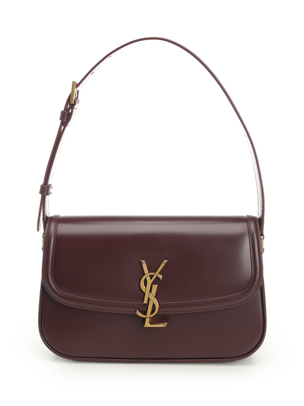 Saint Laurent Solferino Shoulder Bags - Bordeaux | d22d0ec5bdf619f0a68812289863854c5a371fae