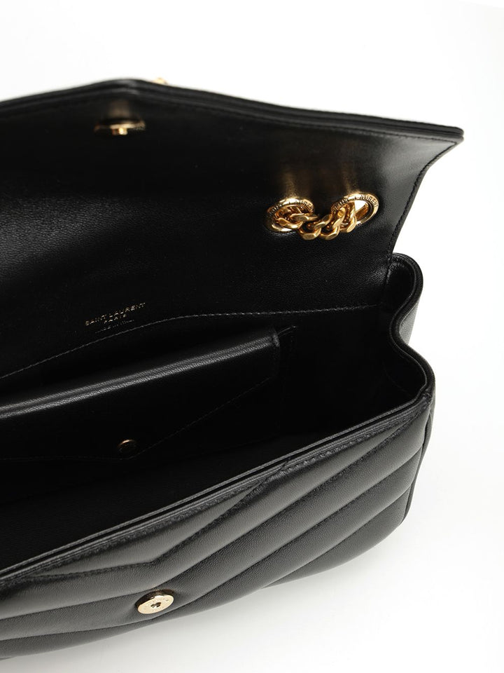 Saint Laurent Loulou Shoulder Bags - Nero | cd551dea5a3e22c1489e6e996e50efaefc6985e6