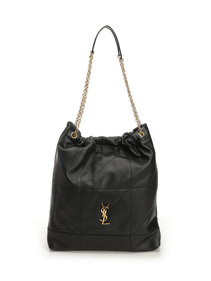 Saint Laurent Pochon Jamie Shoulder Bags - Nero | 2b209e28ac967d60876dea9ba441f42e69bde683