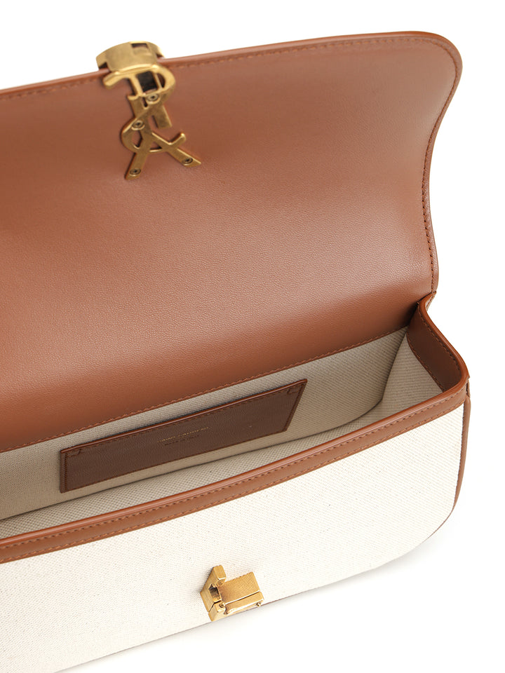 Saint Laurent Solferino Shoulder Bags - Beige | edfcffe76f9d93bbcf65338da6f6cd4426cf17ce