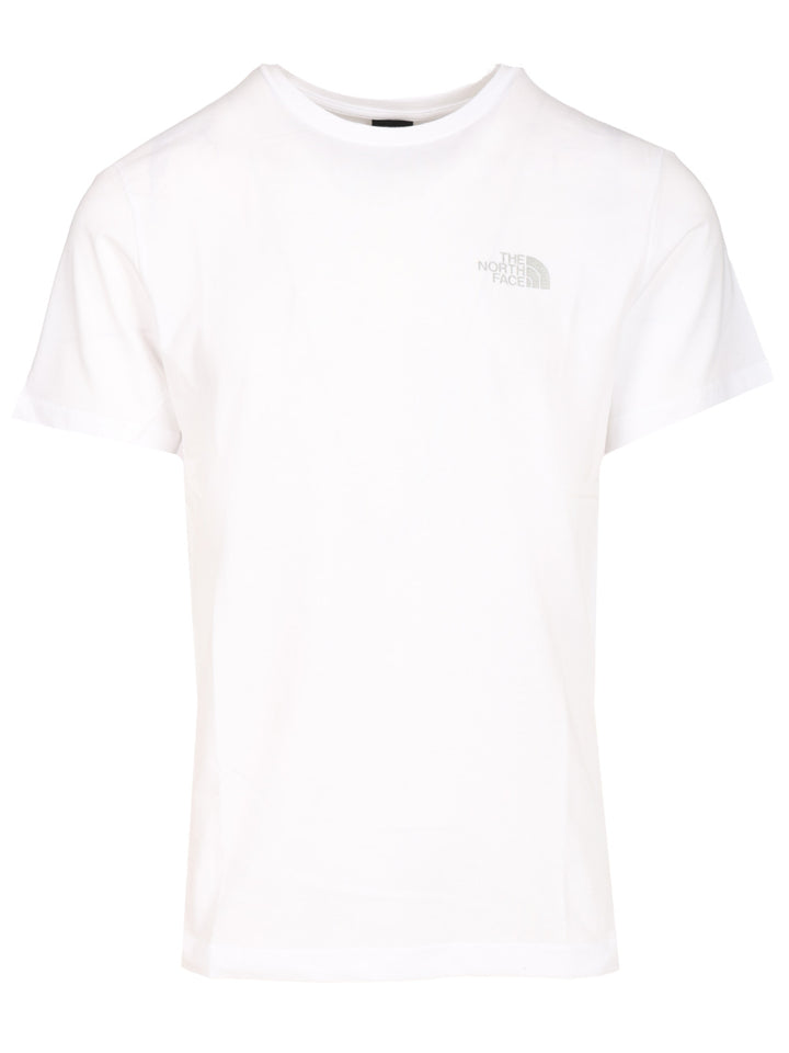 The North Face Nse Reflective Box T-Shirt - Bianco | dceaa94e30f4c9519b4f499d081bb2e603e3e43d