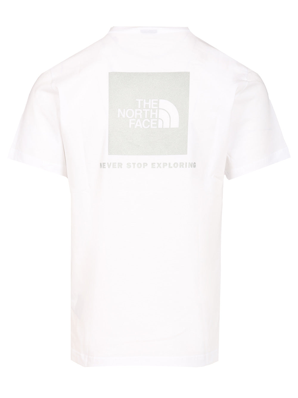 The North Face Nse Reflective Box T-Shirt - Bianco | 7b08b620e23142115c99afc862d154a2008b0894