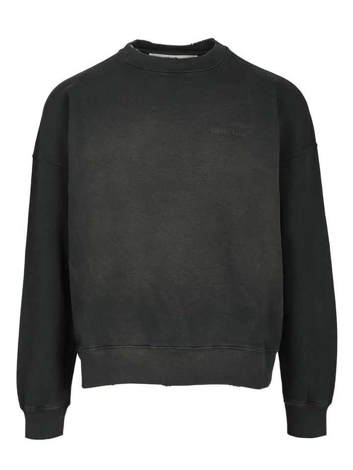 Golden Goose Deluxe Brand Crewneck Sweatshirt Sweatshirts - Nero | 90619e4dd4f13c0597f6e4831f5b063cd2c85c1b