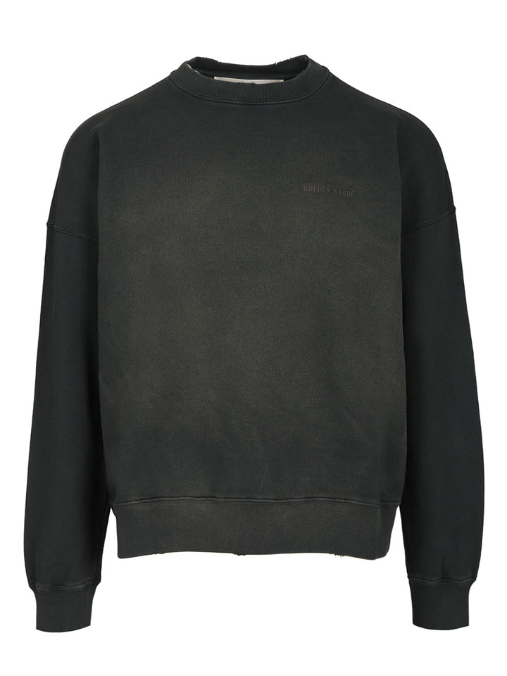 Golden Goose Deluxe Brand Crewneck Sweatshirt Sweatshirts - Nero | 3cd574603c4ae190d945b828f6adb7bc55901260