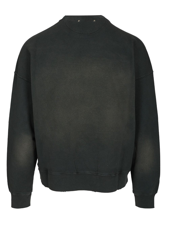 Golden Goose Deluxe Brand Crewneck Sweatshirt Sweatshirts - Nero | 825a0d42b2d2d0acca6ce0388ce37121286114a9