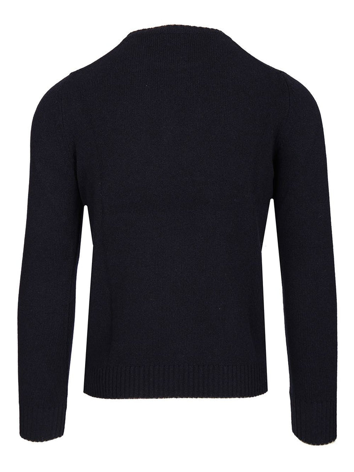 Al Duca D'Aosta Crewneck Sweater Knitwear - Blu | 0a42beaa9b3279c82e77beb00bd110da19ac645d