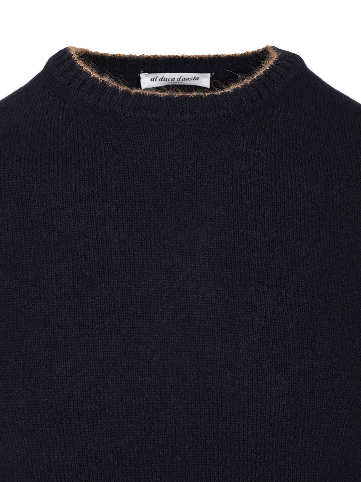 Al Duca D'Aosta Crewneck Sweater Knitwear - Blu | fd7a6d77f3b16de40ab19109ff4b46910c0477e6