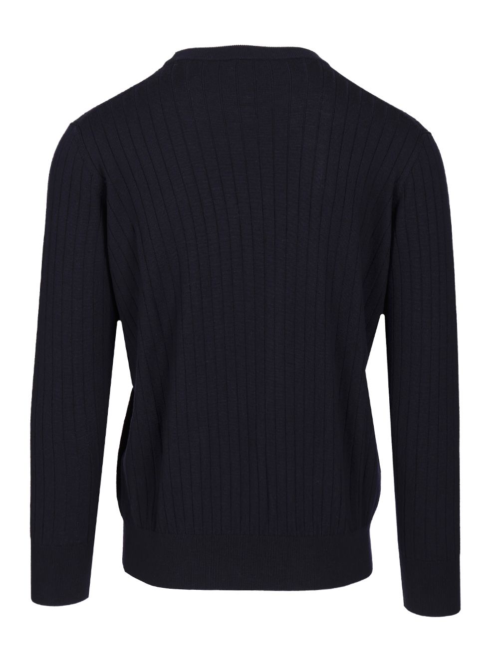 Bottega Veneta Ribbed Wool Sweater Knitwear - Blu | 4925fd79904143bdecf0f1241885e9700c90da0a