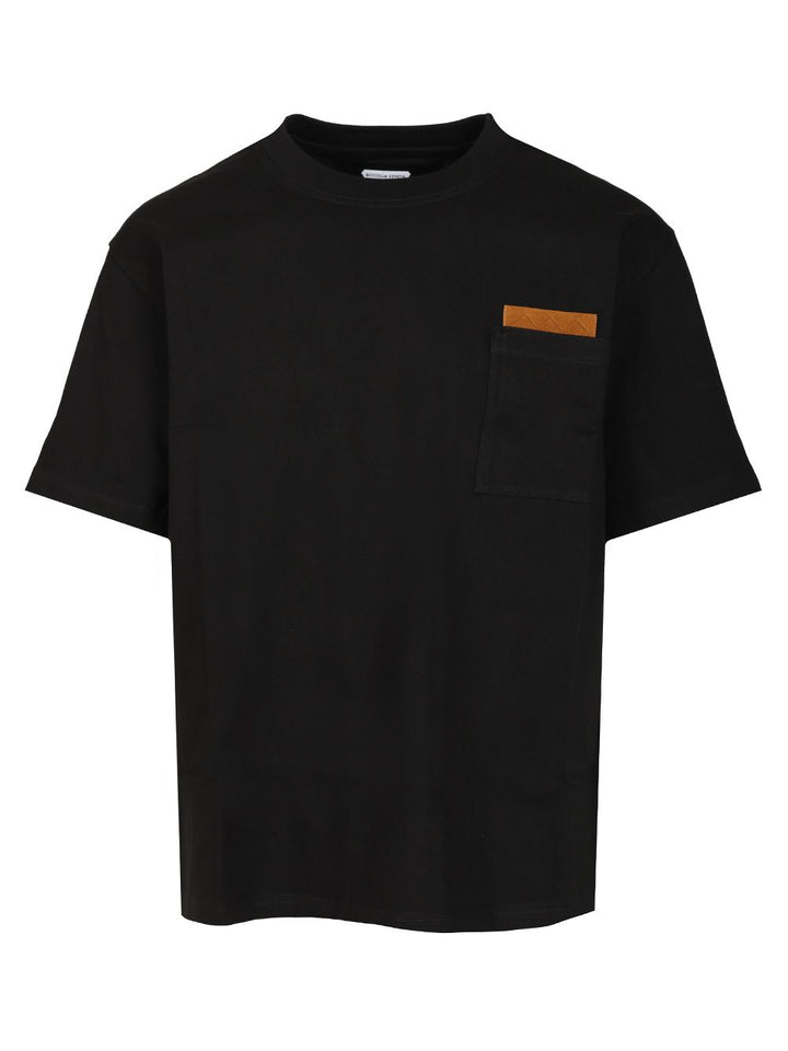 Bottega Veneta Pima T-Shirt - Nero | c6637c31cb775a1012fa1c34db4bbdbfa8414a5d