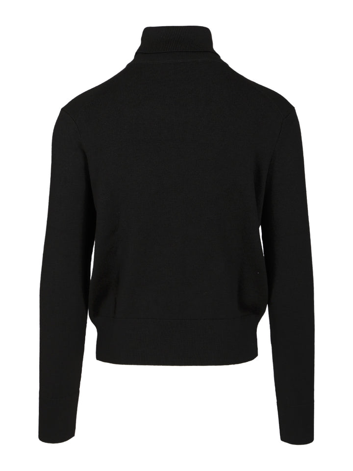 Ami Turtleneck Sweater Knitwear - Nero | 96842bd595b7d30f5d43ac4f161c5eb8e9e0bd7b