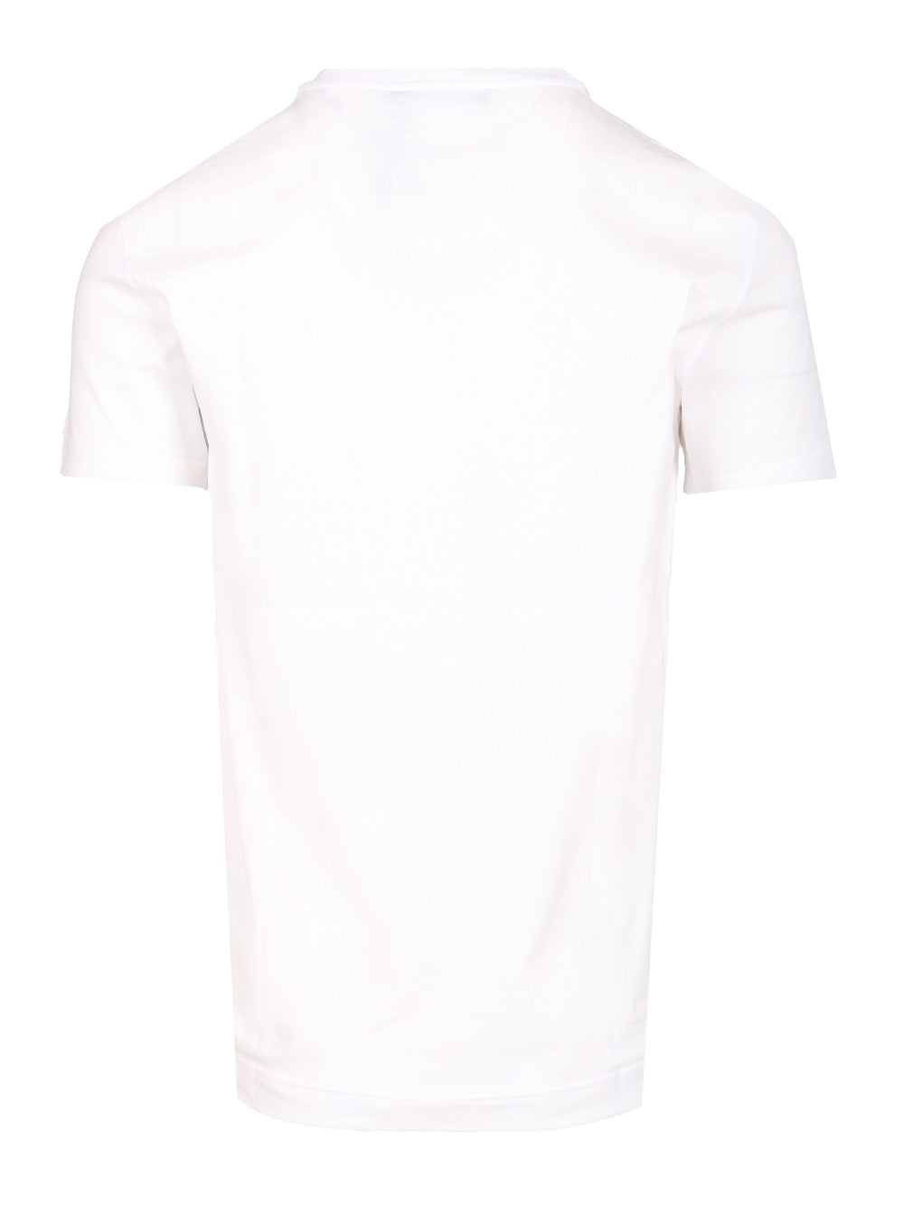 Dolce & Gabbana Flock Print Cotton T-Shirt - Bianco | e041fe550a39b3fd72fd8d20f4aff3d32126b1e8