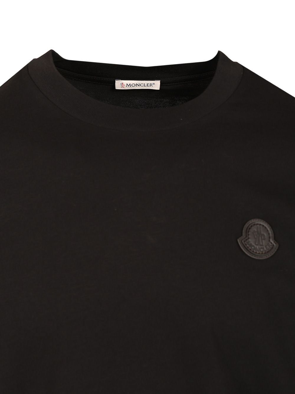 Moncler Cotton T-Shirt - Nero | 15dc1d55faeafb927552b18e3803201e18f7c95d