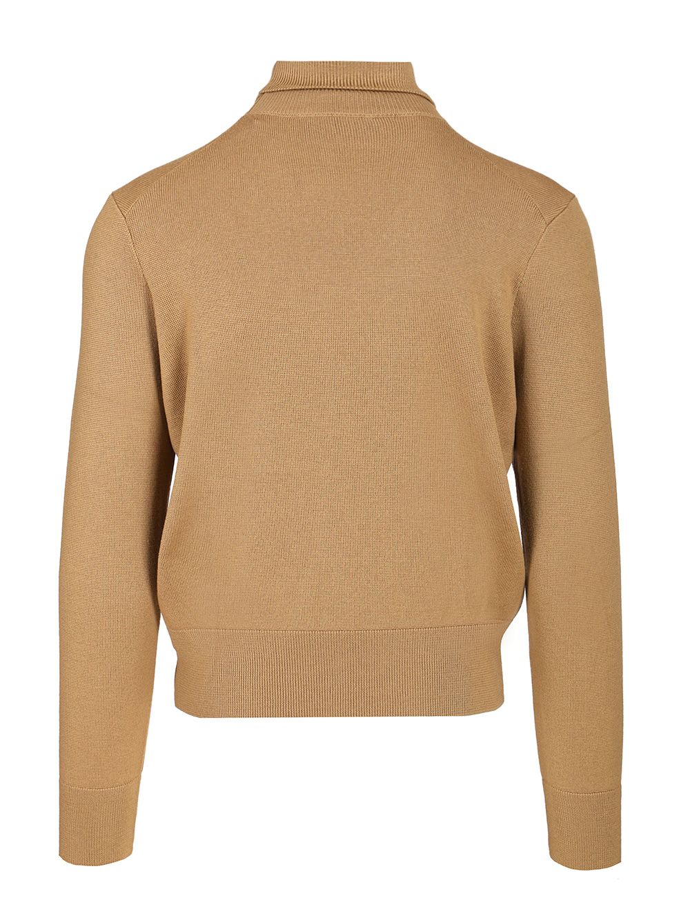 Ami Turtleneck Sweater Knitwear - Beige | d5d0f7b3bf06d9a705228c93311a06af43c9bb5d