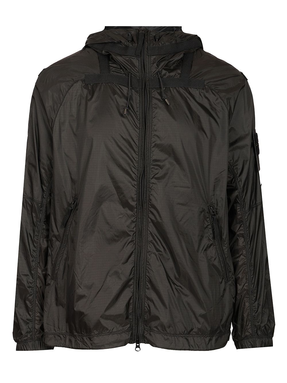 Stone Island Light Hooded Jacket Giacche - Grey | 1ab9768a16d0b46c5fc8f6da049410c4f0ca1bed