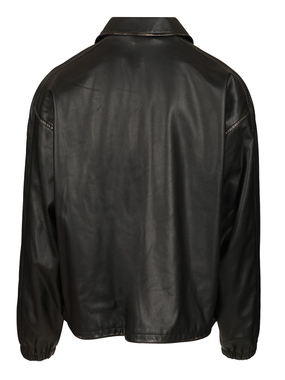 Diesel Distressed Technical Fabric Jacket Giacche - Nero | 76b15a19fc0895749277a590e1187b744954ea33