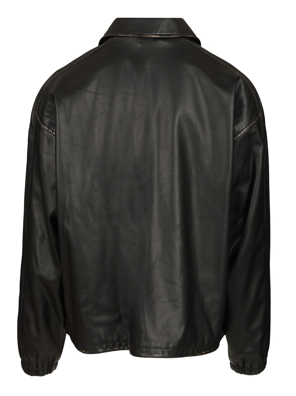 Diesel Distressed Technical Fabric Jacket Giacche - Nero | 25f76f3acc718222bf726c6a9a917fa1f54b92a3