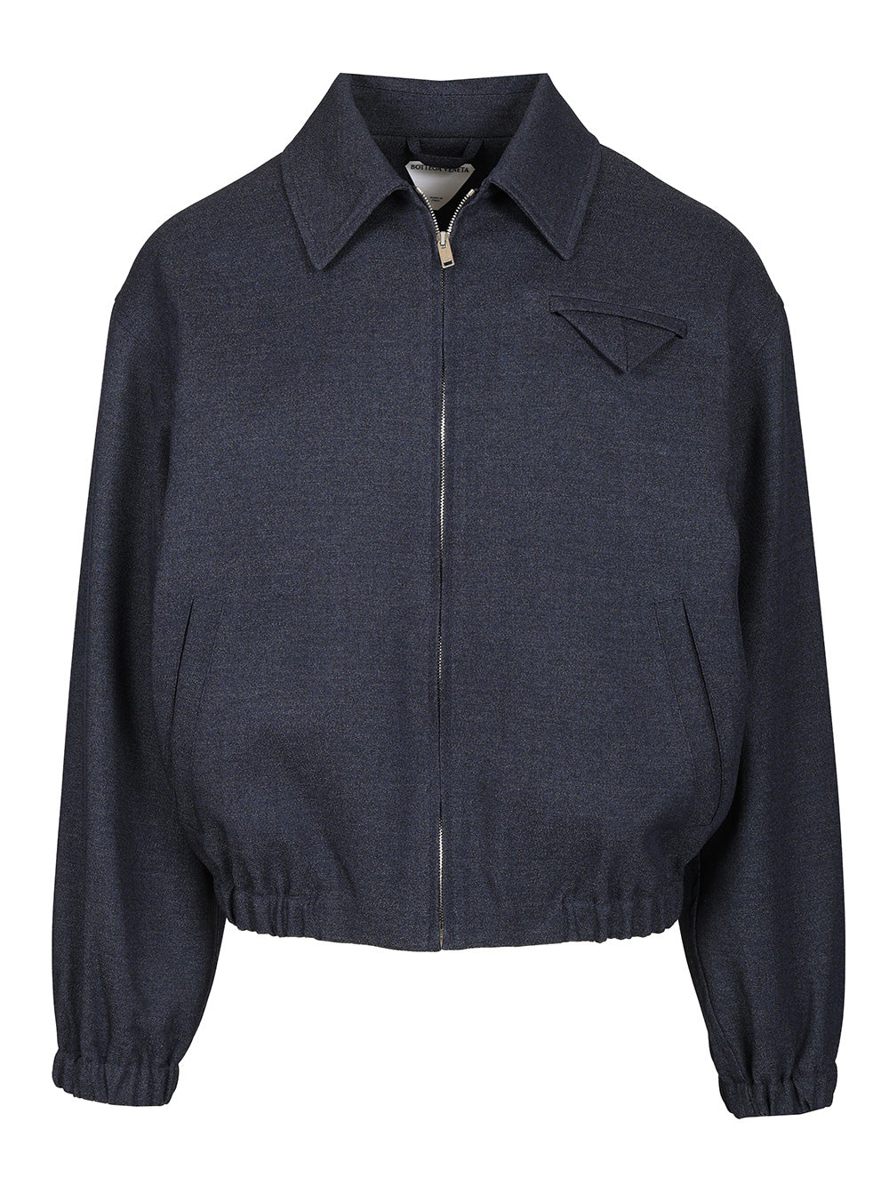 Bottega Veneta Melange Wool Jacket Giacche - Blu | edaf73fee94cfad1258f89d06880ec4f55a07f2c
