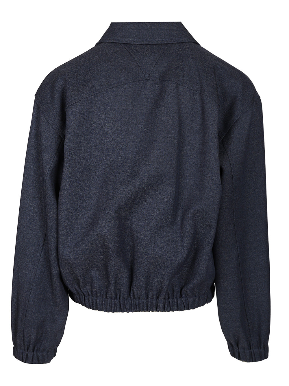 Bottega Veneta Melange Wool Jacket Giacche - Blu | 739e852ab06a6d7b4085f32e0135e250ebbf89e8