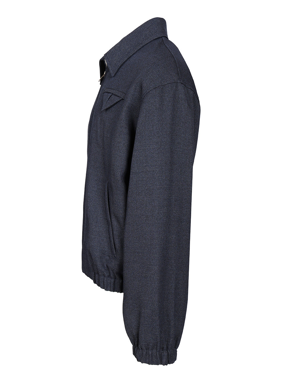Bottega Veneta Melange Wool Jacket Giacche - Blu | 62ed0fa4757ba8bd69024e0eba36709b6e58a52c