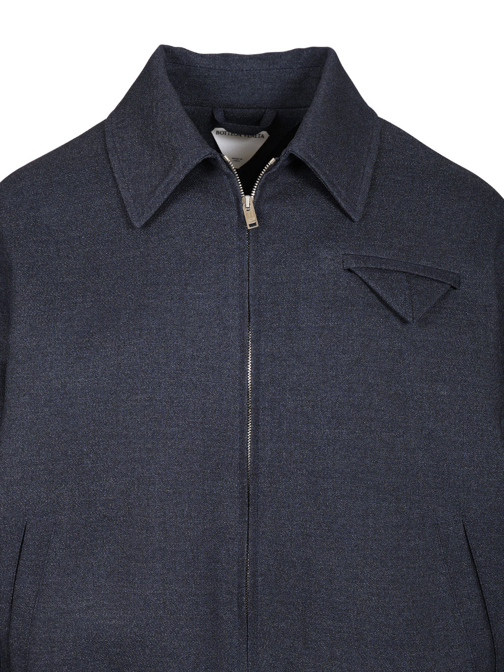 Bottega Veneta Melange Wool Jacket Giacche - Blu | f079de921b7d667d9dee3172dd65d7f9383da982