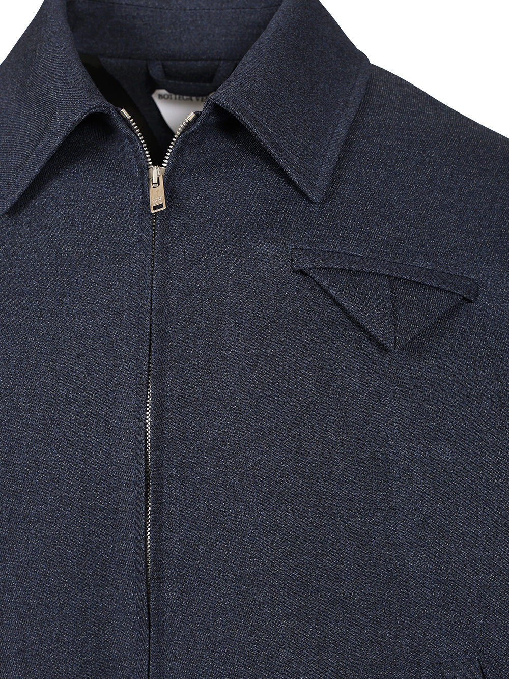 Bottega Veneta Melange Wool Jacket Giacche - Blu | 37ffcc7cc200d65750de7a9878d974b1eb44796b